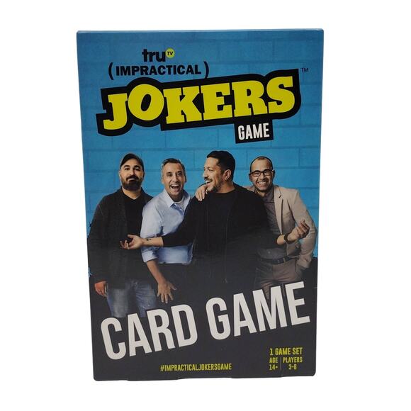 tru TV Impractical Jokers Card Game New Sealed WowWee Wilder Toys 2021 - Picture 1 of 5